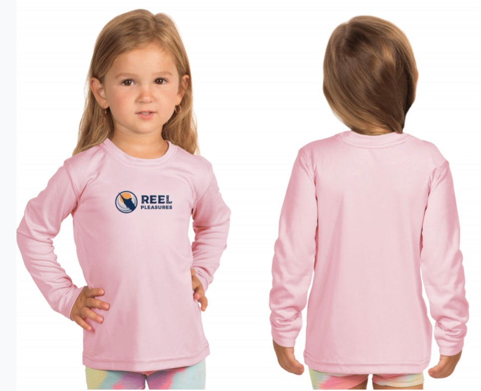 Toddler Fishing Shirt 50UV Sun Protection Long Sleeve Shirt – Reel Pleasures