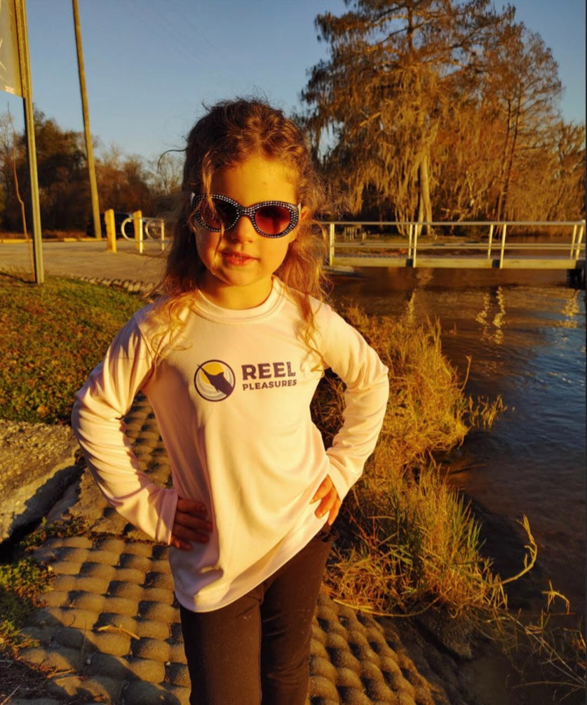 Toddler Fishing Shirt 50UV Sun Protection Long Sleeve Shirt – Reel Pleasures