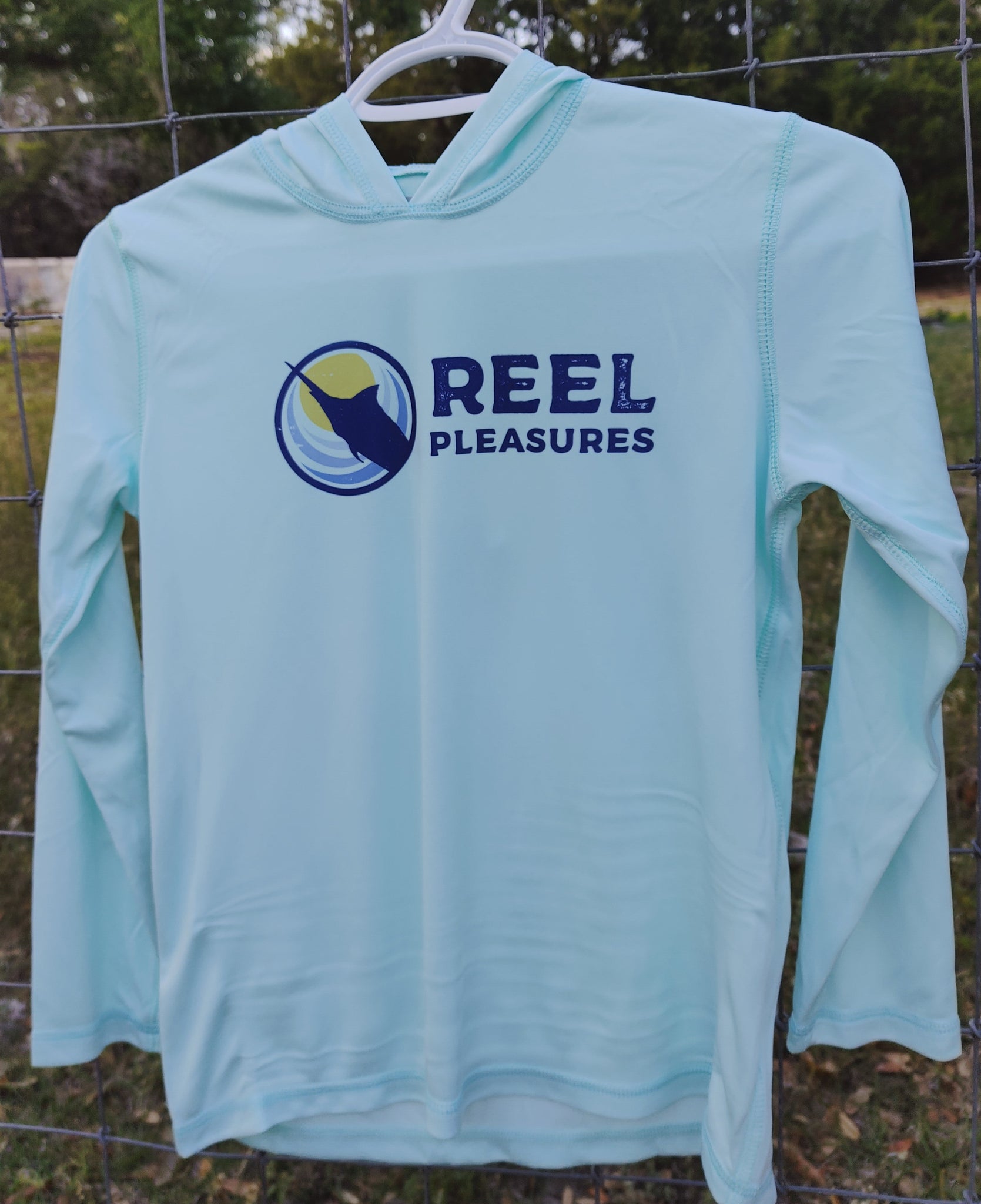 Youth Fishing Shirt with hood UV50 Sun Protection Long sleeve – Reel  Pleasures